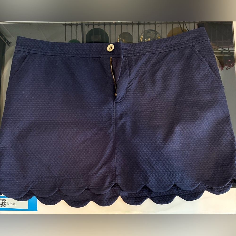 Lilly Pulitzer Colette Scallop Hem Skort